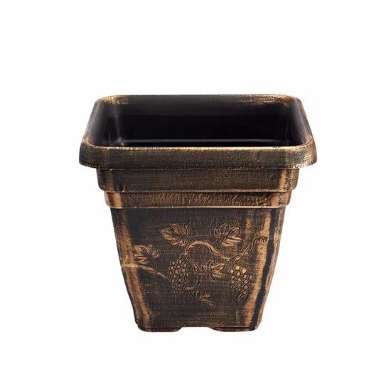 Square Plastic Flower Pot (KD2401-KD2403)