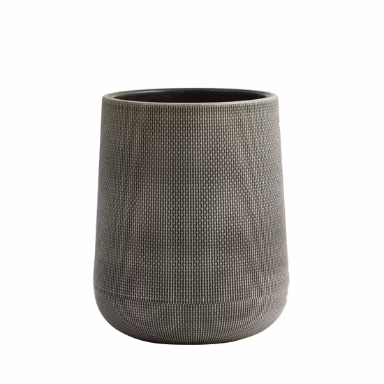 Rattan Decoration Plastic Flower Pot (KD9975-KD9977)