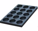 Bakery Baking Aluminum Bread Plates Round Bread Hamburger Baking Trays
