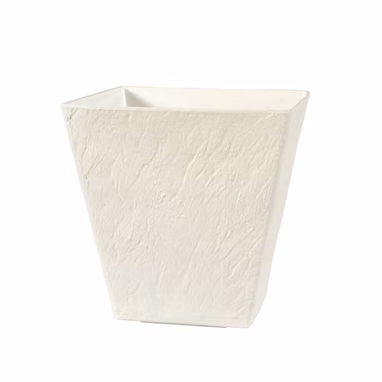 Тяжелый пластиковый цветочный горшок с каменным узором (KD4922-KD4923)