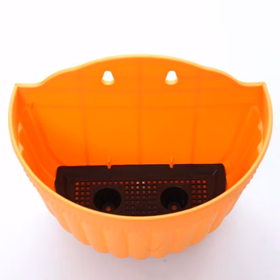 Пластиковый подвесной цветочный горшок, украшение для дома и сада, цветочный горшок, корзина для хранения воды из смолы, Bl20668